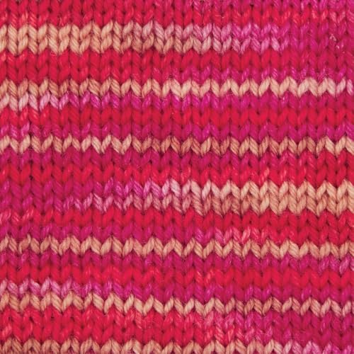 KnitPro Symfonie Fingering Weight Merino Wool Yarn 100g, Rhubarb | 75% Extrafine Merino & 25% Polyamide, 438yds, OEKO-TEX Certified, Superwash, Colorfast, #1 Yarn Skein for Knitting & Crochet - color: Rhubarb