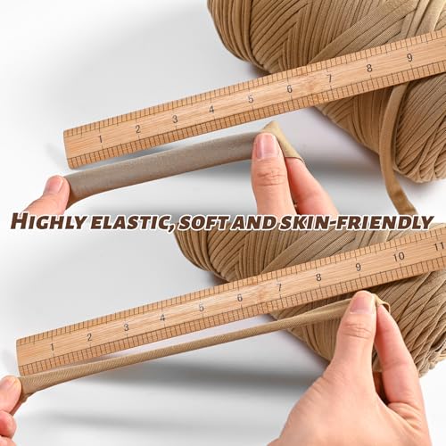 800g T-Shirt Crochet Yarn for Crocheting Crafts/Bags/Basket/Coaster,Hand Knitting Tshirt Yarn for Crochet,228yds T Shirt Yarns with High Elastic Thick Yarns Polyester Fabric（Peacock Green） - color: Peacock Green