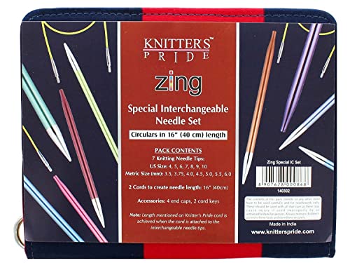 Knitter's Pride Zing Deluxe Special Interchangeable Needle S, Multi