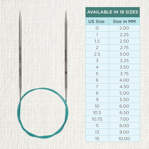 KnitPro The Mindful Collection Fixed Circular Needles 16" (40cm) | US Size 3 (3.25mm) - size: US 3 (3.35mm)