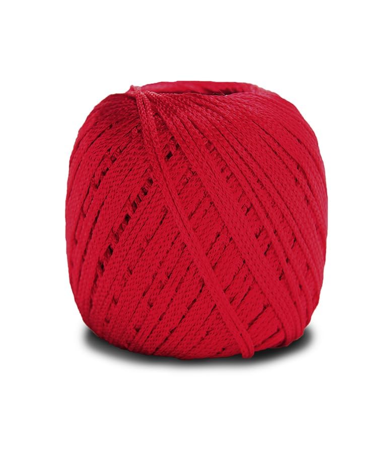 CIRCULO Encanto Yarn 100% Viscose - Luxury & Shine - Light Worsted Weight Yarn - 140 yds, 3.52 oz - Color 3528 - Carmine - color: 3528 - Carmine, size: Encanto - DK #3