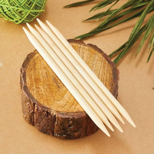 Knitter’s Pride Bamboo Luxe Double-Pointed Needles 8"" (20cm) – US Size 2 (2.75mm) - size: 2.75mm