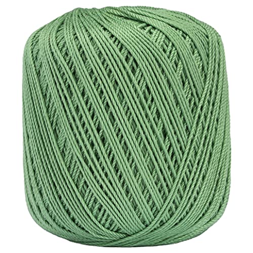 Red Heart Fashion Crochet Thread, 3, Sage - color: Sage, size: Size 3