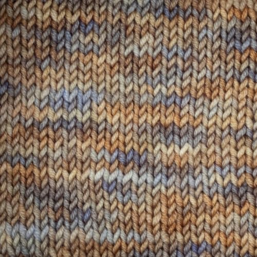 KnitPro Symfonie DK Weight Merino Wool Yarn 240yds, 100g, Blue Dune | 100% Extrafine Merino, Hand Dyed, OEKO-TEX Certified, Superwash, Colorfast, #3 Yarn Skein for Knitting & Crochet - color: Blue Dune