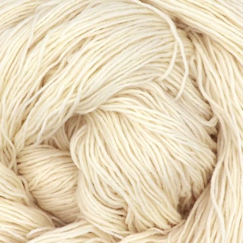 JubileeYarn Undyed Yarn - 70% Wool 30% Nylon -100g/435yds - 3 Pack - color: Superwash Sock Undyed