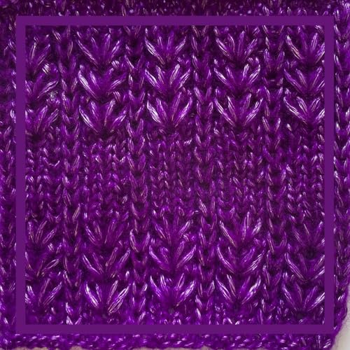 Retro-Glam DK Metallic Yarn, 4-Pack (1280Yds/400G), Royal Purple | 3 DK Weight Sparkle Yarn for Crocheting with Free Patterns - Acrylic Blend Soft Glitter Yarn for Knitting - color: Royal Purple