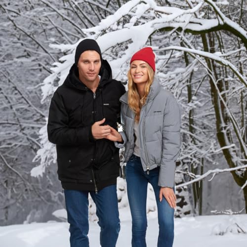 Yacht & Smith Winter Beanies & Gloves Wholesale Bulk Cold Weather Unisex Hat & Glove - color: 24 Sets: 24 Hats + 24 Gloves Adult