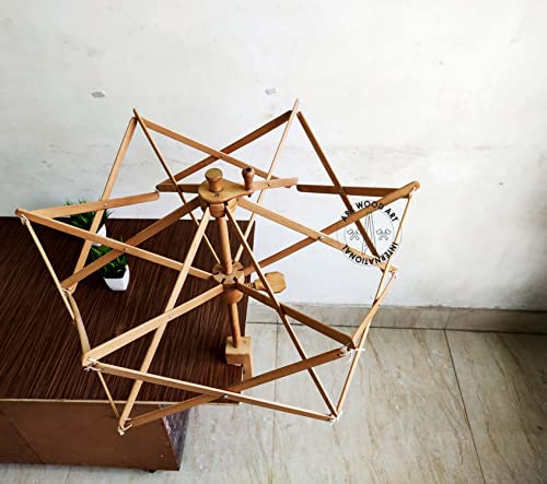 Swift Yarn Umbrella Winder XXL Hand Operated Knitting Winder Tools Holder Wool String Ball Winder Machin Strong Gift for All World