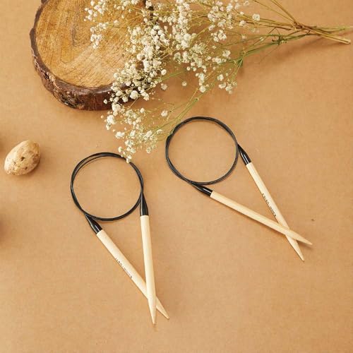 Knitter’s Pride Bamboo Luxe Fixed Circular Needle 40""(100cm) - US 7(4.5mm) - size: 4.50mm