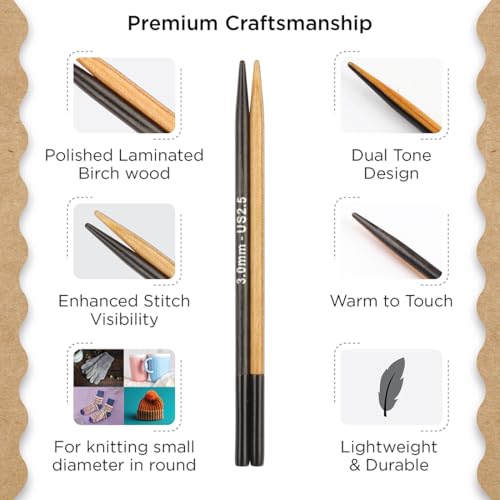 Knitter's Pride Day & Nite Interchangeable Needle Set 4""(10cm) - Regal - size: Set of 11 - 4" (10cm)