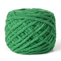 Fluffy Chenille Chunky Yarn for Crocheting 100g(65.6yd) - Baby Yarn for Crocheting Soft - Velvet Yarn for Crochet Blanket - Amigurumi Crochet Yarn (Green) - color: Green