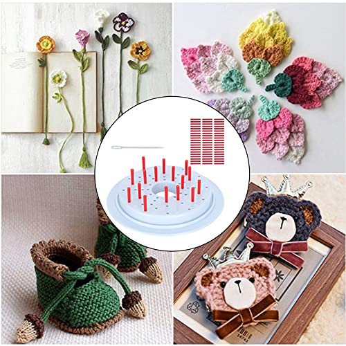 Knitting Looms, Light Weight Plastic Weaving Tool for DIY Wool Crafts, with Easy Carry Design, Suitable for Beginners and Crafters