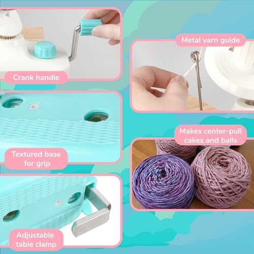 JubileeYarn Yarn Ball Winder - Geen - 1 Winder - color: Green Winder, size: 1 Unit