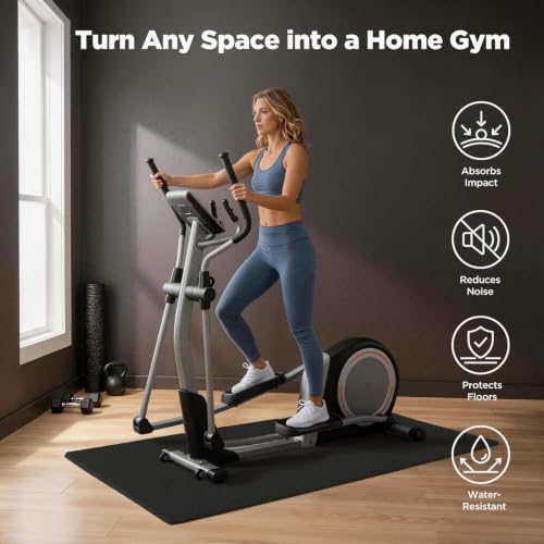 AIRHOP 18 PCS Gym Floor Mat, EVA Foam Puzzle Gym Mat, High-Density Interlocking Foam Floor Tiles for Home Gym, Play Workout Garage Kitchen Flooring 12.6"x12.6"x0.4" - color: Anthracite, size: 18 Tiles | 18 Sq Ft