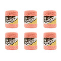 Lily Sugar'N Cream Tea Rose Yarn - 6 Pack of 71g/2.5oz - Cotton - 4 Medium (Worsted) - 120 Yards - Knitting/Crochet