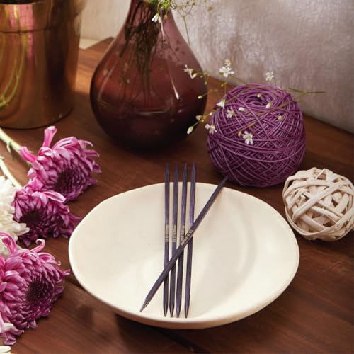 KnitPro J’Adore Cubics Double Pointed Needles 6" (15cm) | US Size 10 (6mm) - size: US 10 (6mm)