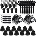 Realspring 148 Pcs Team Spirit Accessories for Sport Events - color: Black