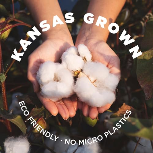 Grown in the USA Raw Cotton Stuffing/Batting. (10lb) - size: 10lb