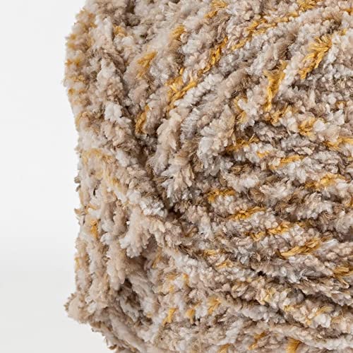 Crafted By Catherine Cozy Twist Yarn - 3 Pack, Beige Multi, Gauge 5 Bulky - color: Beige Multi, size: 8.8 oz/ 3 Pack