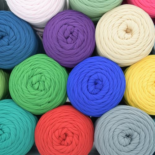 2 Pack Tshirt Yarn for Crochet,Burgundy T Shirt Soft Elastic Fabric Chunky Thick T-Shirt Crochet Yarn for Crocheting Knitting Beginner Hand Knitting Bag/DIY Craft/Home Decor 2 * 400G-Burgundy - color: Burgundy, size: 2 PACK
