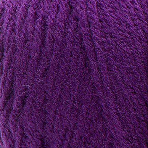 RED HEART Super Saver 3-Pack yarn, DARK ORCHID 3 Pack - color: Dark Orchid