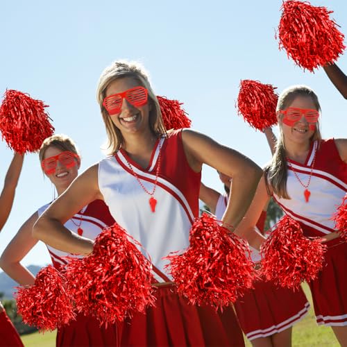 Realspring 148 Pcs Team Spirit Accessories for Sport Events - color: Red