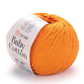 YarnArt Baby Cotton Yarn - Soft Knitting Yarn for Baby & Summer, 50% Cotton 50% Acrylic, 1.76 Oz, 180.44 Yds, Ideal for Amigurumi & Crochet Projects (1, 425) - color: 425