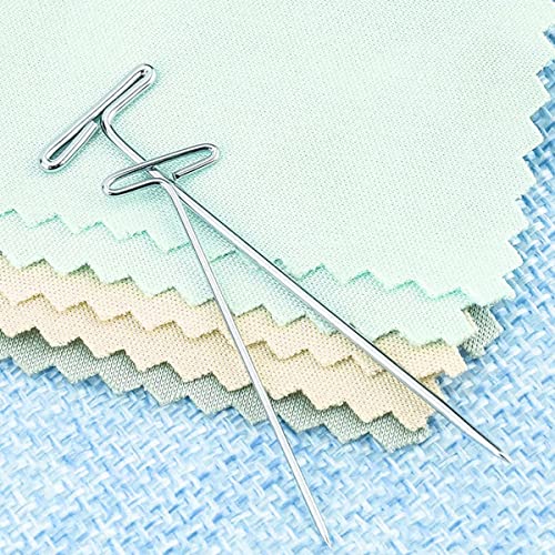 T-Pins, 50 Pack 2 Inch - T-Pins for Knitting, Wigs, Sewing & Office Wall