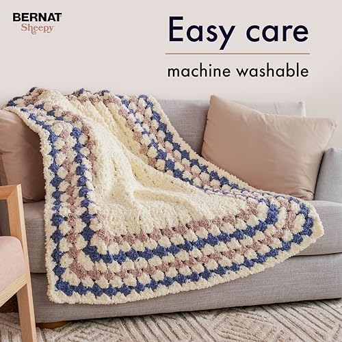 Bernat Sheepy Rosemary Yarn - 2 Pack of 250g/8.8oz - Nylon - 6 Super Bulky - 149 Yards - Knitting/Crochet - color: Rosemary