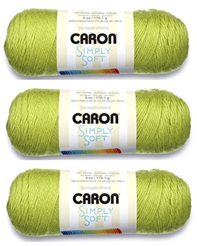 Caron Simply Soft Yarn Solids (3-Pack) Chartreuse H97003-97713
