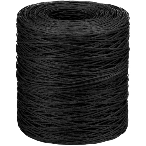 Syhood 1345 Feet Floral Vine Bind Wire Rustic Craft Wire, Black | For DIY Craft Wrapping, Flower Bouquets Garland Arrangements, , Christmas Wreath Making - color: Black, size: 1345 Feet