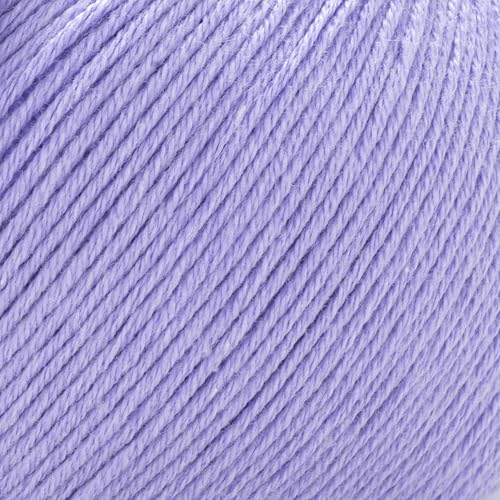 YarnArt Baby Cotton Yarn 4-Pack – Soft Knitting Yarn for Baby & Summer, 50% Cotton 50% Acrylic, 1.76 Oz Each, 180.44 Yds/Skein – Ideal for Amigurumi & Crochet Projects (417) - color: 417