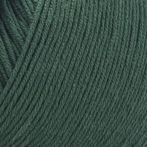 YarnArt Baby Cotton Yarn 4-Pack – Soft Knitting Yarn for Baby & Summer, 50% Cotton 50% Acrylic, 1.76 Oz Each, 180.44 Yds/Skein – Ideal for Amigurumi & Crochet Projects (444) - color: 444