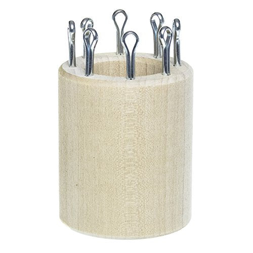 Paracord Planet Removable 4-Pin, 6-Pin, and 8-Pin Polar Wooden Double-Sided Paracord Knitting Spools - Create Consistent Paracord Weaves - Perfect for Micro, Nano, Type II and Type III Paracord - size: Large