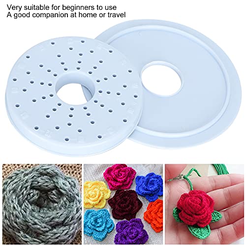 Knitting Looms, Light Weight Plastic Weaving Tool for DIY Wool Crafts, with Easy Carry Design, Suitable for Beginners and Crafters