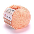YarnArt Baby Cotton Yarn - Soft Knitting Yarn for Baby & Summer, 50% Cotton 50% Acrylic, 1.76 Oz, 180.44 Yds, Ideal for Amigurumi & Crochet Projects (1, 412) - color: 412