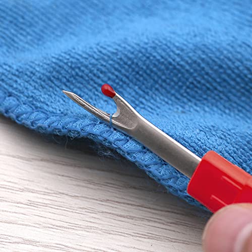 Sewing Seam Ripper Tool Thread Remover Kit 2 Big and 2 Small Handy Stitch Tools 1 Pack Thread Snips,1Pack 5 Scissor, 1 Sewing Tape Measure
