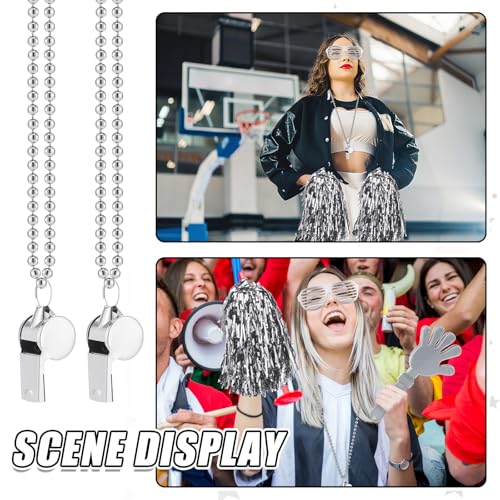 Realspring 148 Pcs Team Spirit Accessories for Sport Events - color: Silver