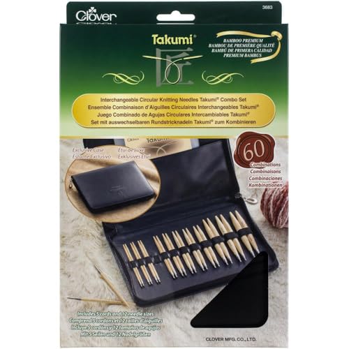 Takumi Bamboo Interchangeable Circular Knitting Needle Set-