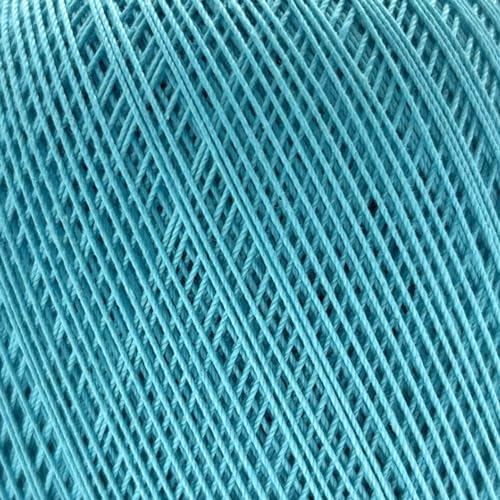 S Sensy Classic Size 10 - Mercerized Giza Cotton Yarn, Baby Blue, 618 Yards - color: Baby Blue, size: 1 Skein