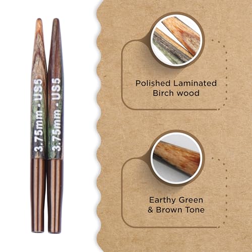 Knitter’s Pride Terra Interchangeable Needle 2""(5cm) - US 5(3.75mm) - size: 3.75mm