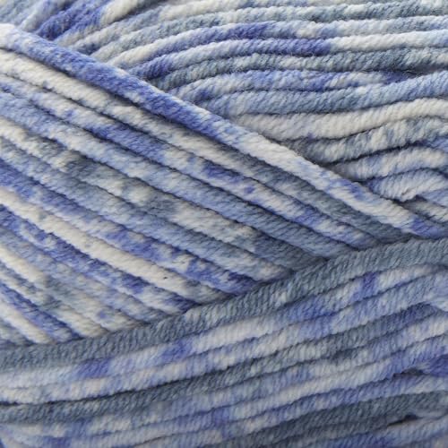 Loops & Threads Dive in Bulky Twist Multi Yarn – Bulky Weight Yarn for Knitting, Crochet, Weaving, Arts & Crafts, 15 Pack - color: Dive In