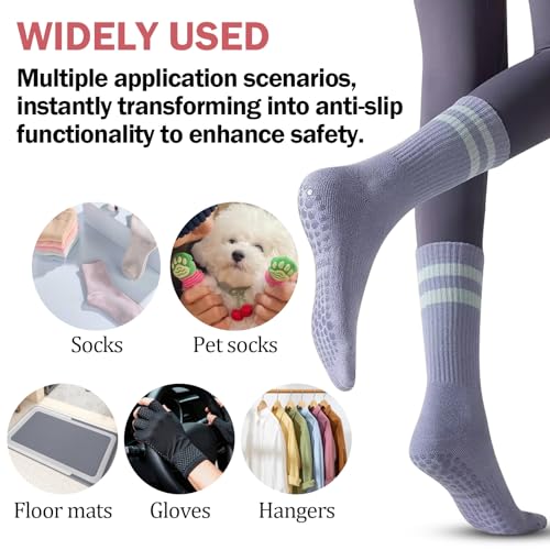 Sock Stop Glue, Washable Anti Slip Adhesive for Socks and Fabrics 50ml | Add long-lasting grip to socks and fabrics with a washable waterproof anti-slip coating. - color: CLEAR