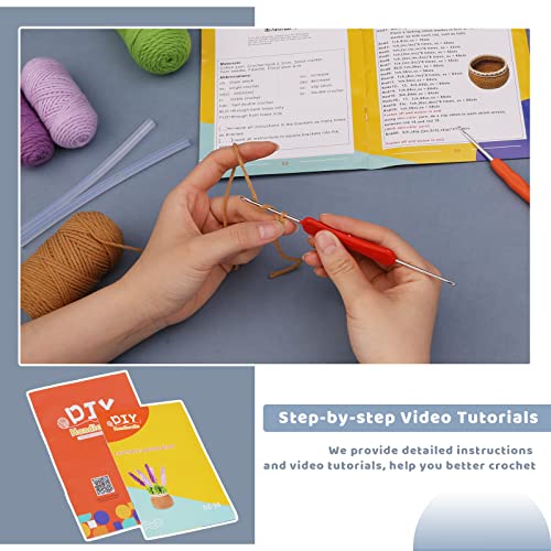 kgxulr Crochet Kit, Crochet Kit for Beginners Flowers, Purple Lavender | Crochet Kit for Beginners Flowers, Beginner Crochet Kit for Adults, Birthday Party, Wedding, Mother's Day or Thanksgiving - color: Purple Lavender