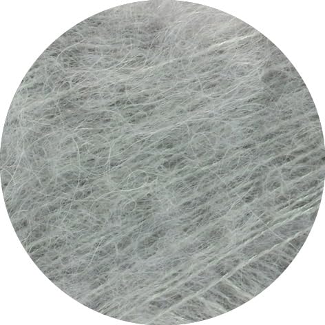 Lana Grossa Setasuri Yarn, #19 Light Grey - color: 19 Light Grey