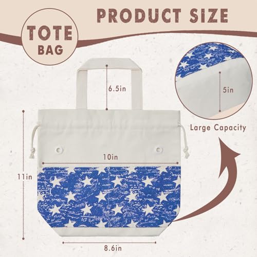 TOGETRUE Yarn Bag, Knitting Crochet Tote Bag, Yarn Storage Bags Organizer, Crochet Bags for Crocheting Project, Store Skein Ball, Short Knitting Needle (Blue) - color: Blue, size: Small