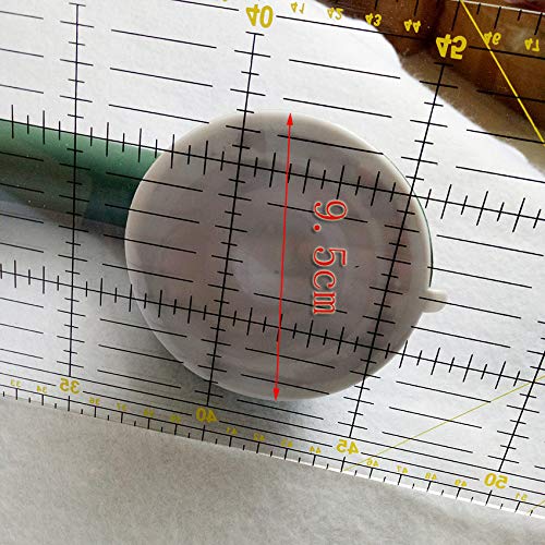 Quilting Ruler Grip Sewing Tools Ruler Handle (Strong Adsorption) for Quilting Patchwork Ruler | Strong hold, easy attach/remove, fits most rulers, non-slip grip, stable cutting, ideal for patchwork & DIY sewing.