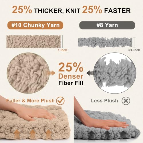 Chunky Yarn for Hand Knitting, #10 Chunky Blanket Chenille Yarn, Large Bulky Thick Jumbo Yarn, Super Chunky Knit Yarn for Crocheting, 8 Skein (8 oz 22 yds Each Skein), Burgundy - color: Burgundy
