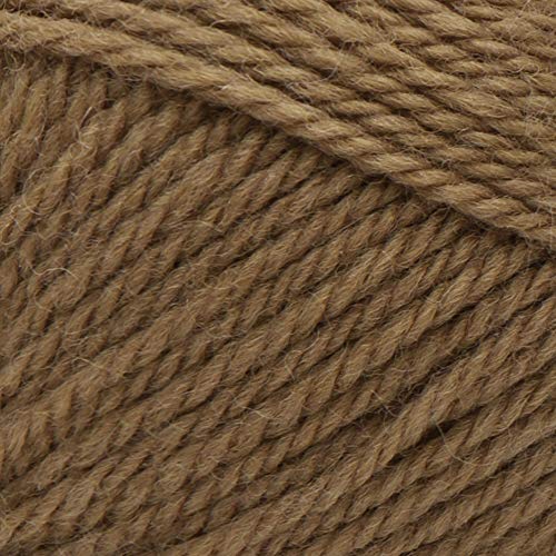 Patons Classic Wool Yarn, Brown Mustard - color: Brown Mustard, size: 3.5 oz, 210 yds