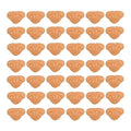 100 Pcs 10mm Plastic Cat Noses Safety Noses Craft Triangle Nose with Washerss for Stuffed Animals Making